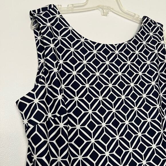 JUDE CONNALLY MARY PAT DRESS - STAR LATTICE NAVY - Picture 6 of 9